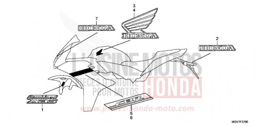 MARK (1) CBR600FC de 2012